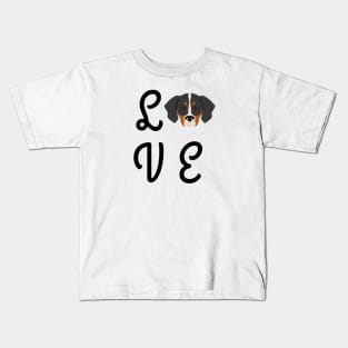 Treeing Walker Coonhound Love Kids T-Shirt